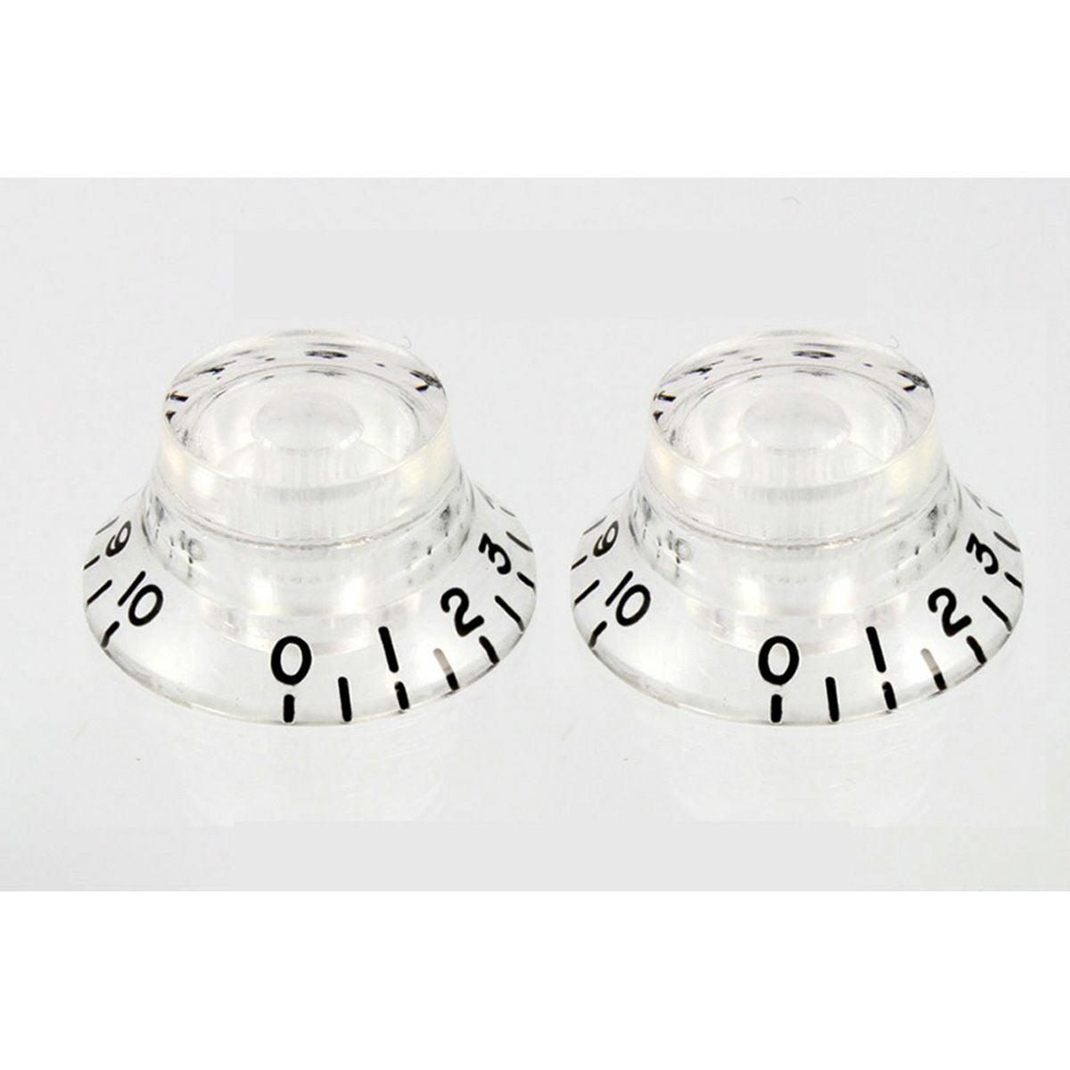 Allparts PK-0140-031 Clear Bell Knobs [5011]の商品画像1