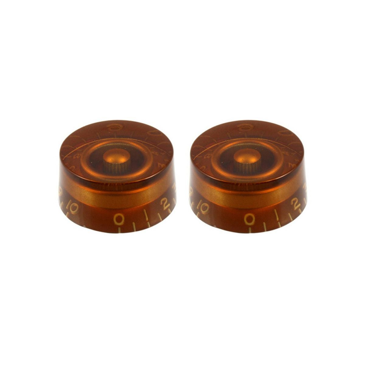 Allparts PK-0130-022 Vintage Style Amber Speed Knobs [5002]の商品画像1