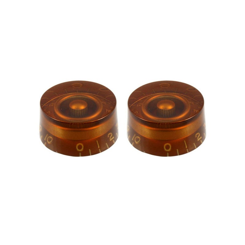 Allparts PK-0130-022 Vintage Style Amber Speed Knobs [5002]の商品画像1