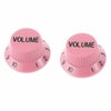 Allparts PK-0154-021 Set of 2 Pink Volume Knobs [5030]の商品画像1
