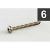 Allparts GS-0375-005 Pack of 6 Neck Pickup Screws [7552]の商品画像1