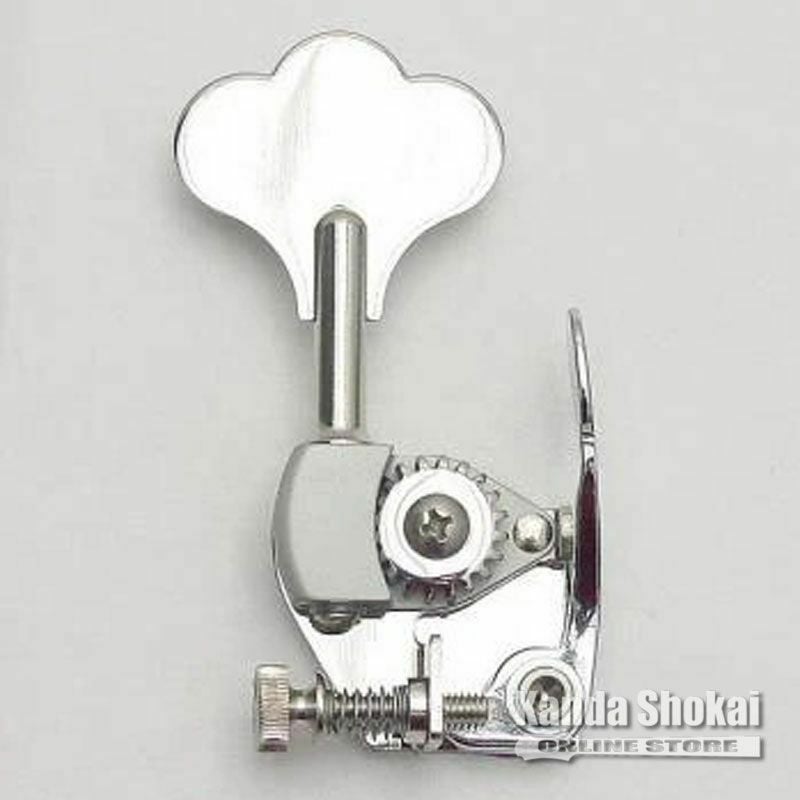 Hipshot ( ヒップショット ) Bass Xtender HE6, Chrome, 3/8