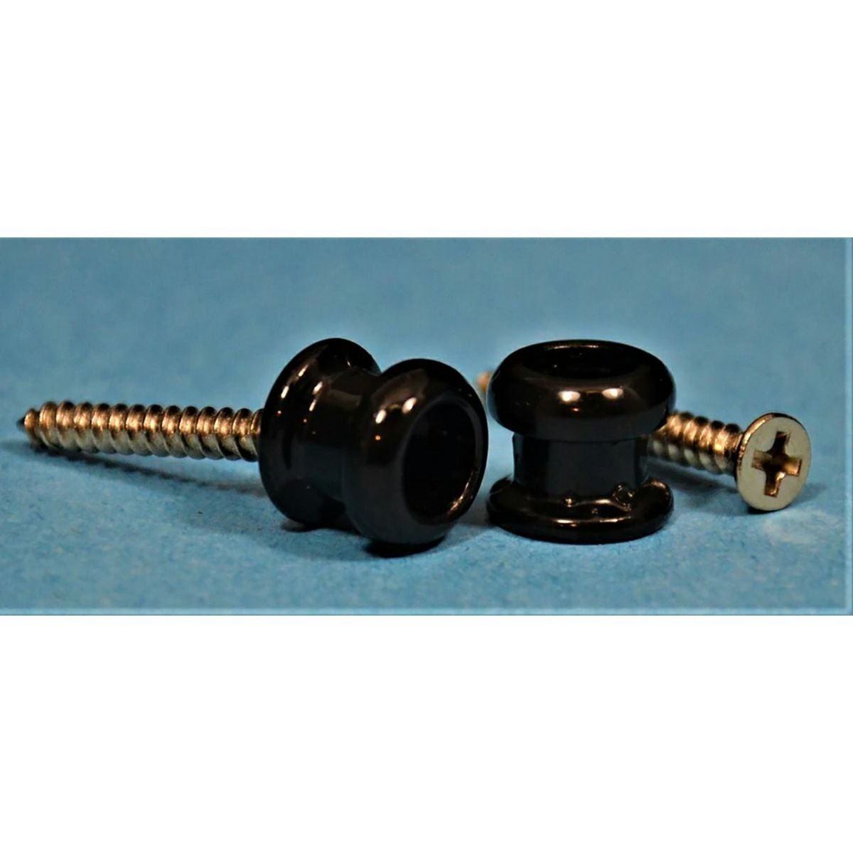 Allparts AP-0682-003 Black Economy Strap Buttons [6609]の商品画像1
