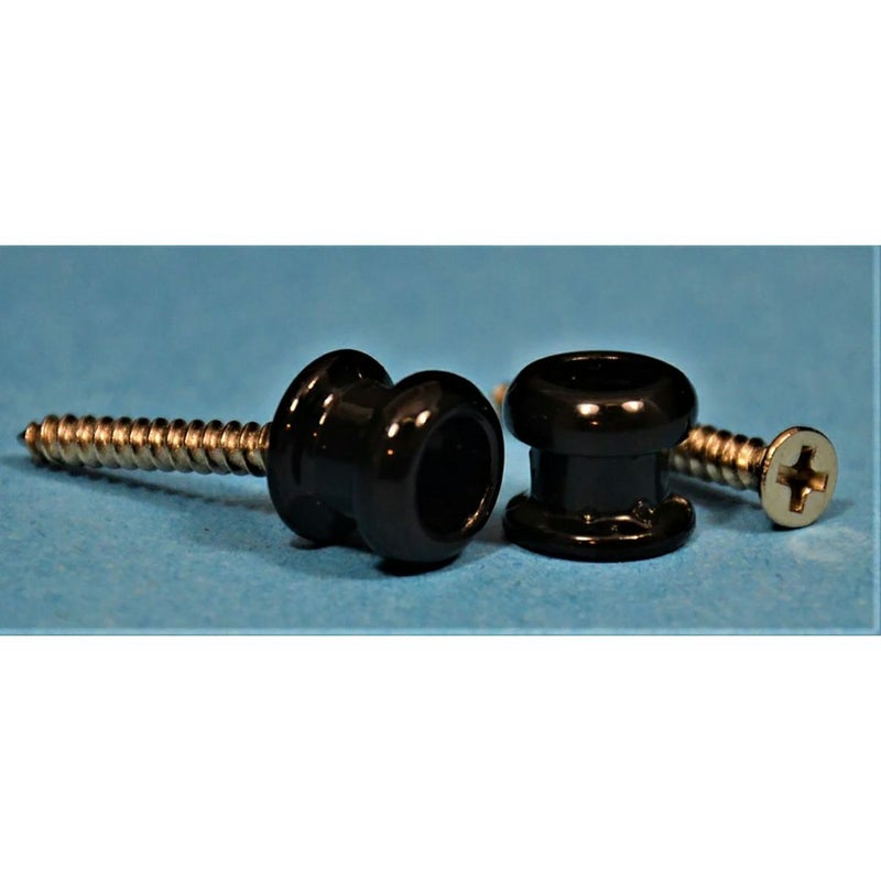 Allparts AP-0682-003 Black Economy Strap Buttons [6609]の商品画像1