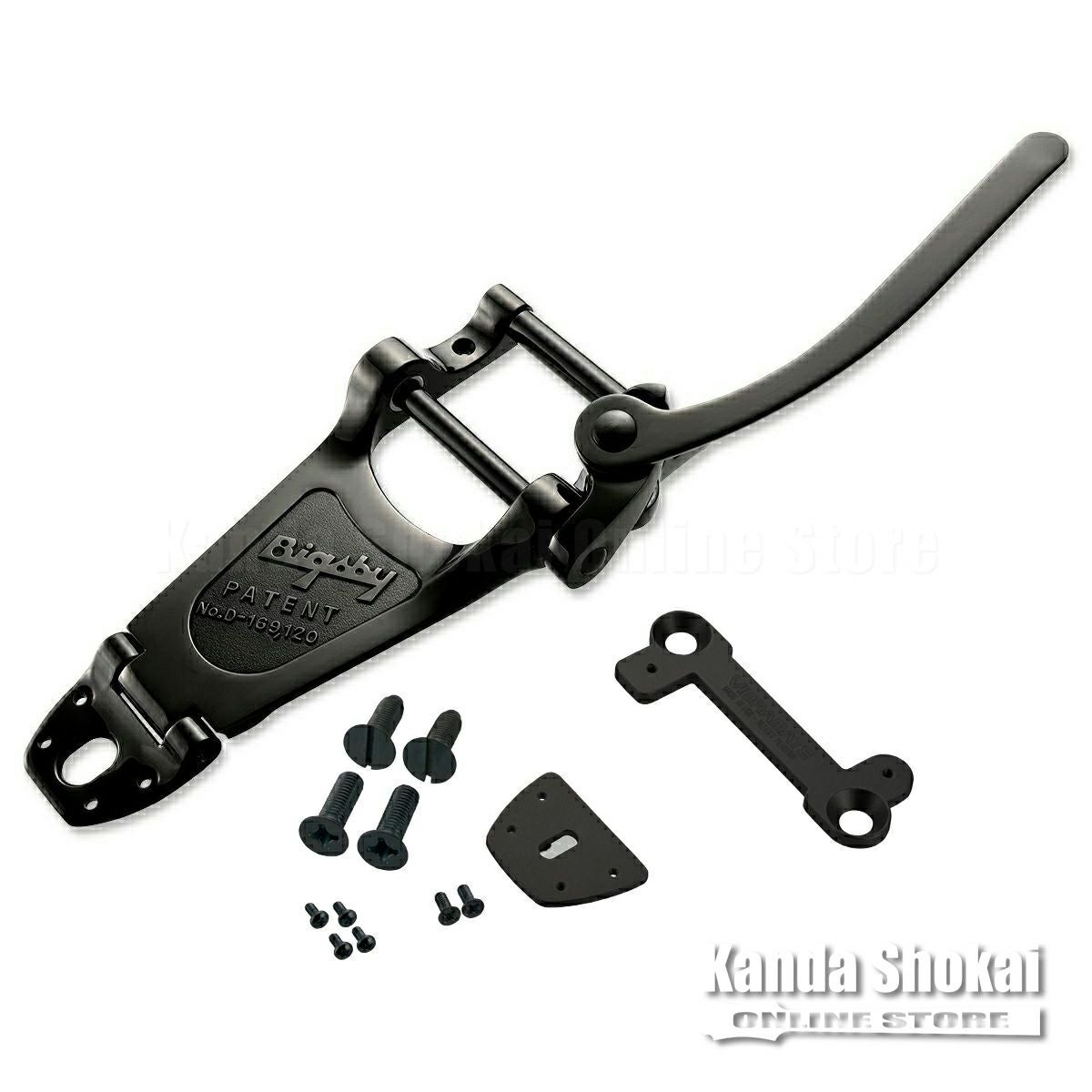 VIBRAMATE ( ヴィブラメイト ) V7-LP Mounting Kit, Chrome | ギターの