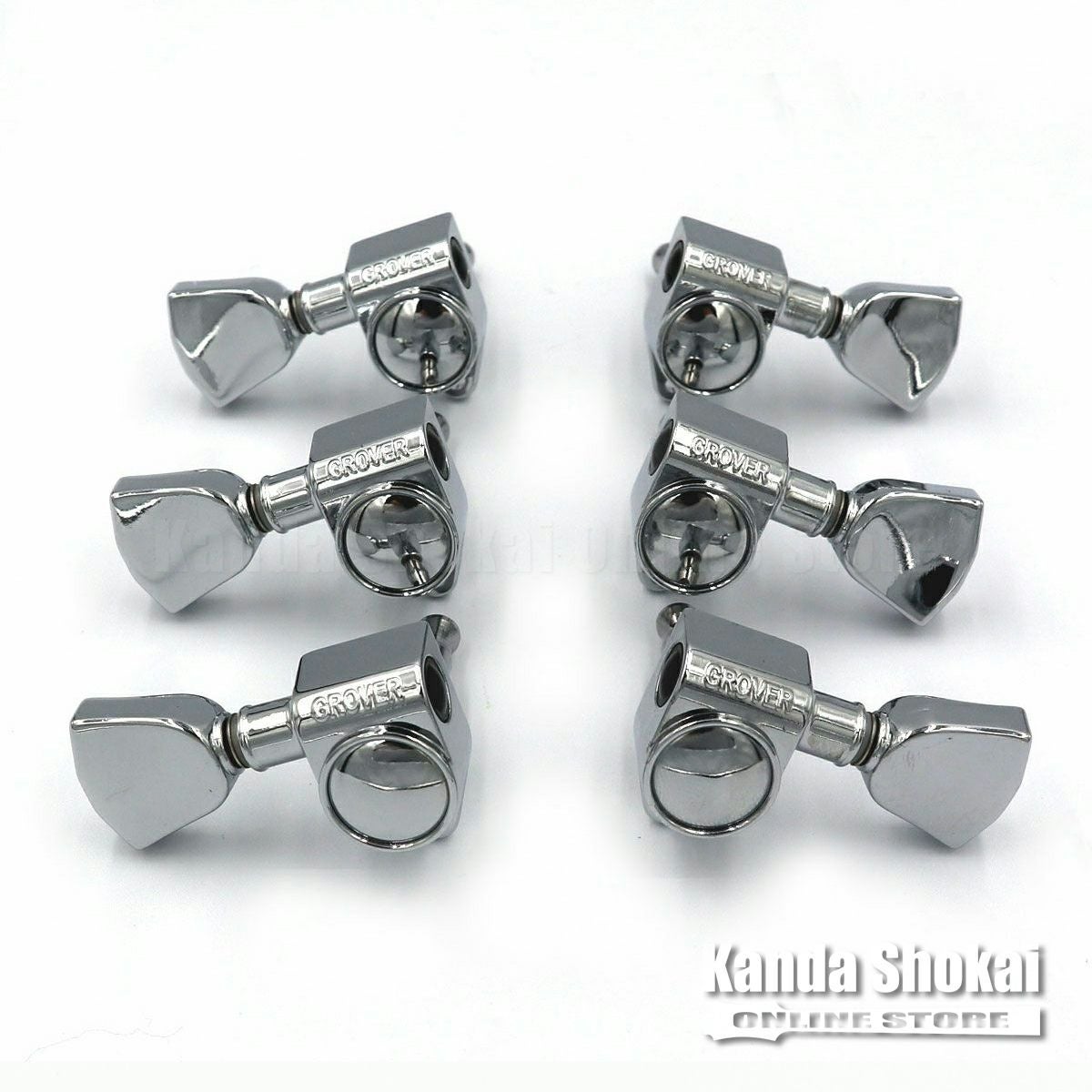 Grover ( グローバー ) 102 Keystone button, Chrome | ギターの通販
