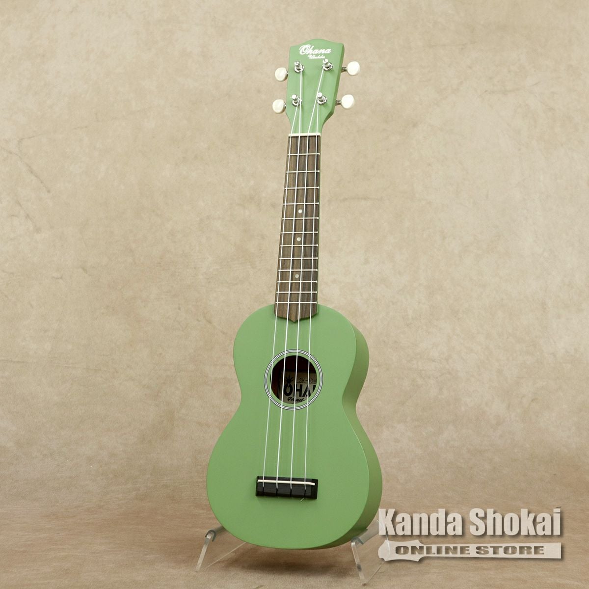 Ohana Ukuleles ( オハナウクレレ ) SK-10 MG, Mahogany, Matte Mint