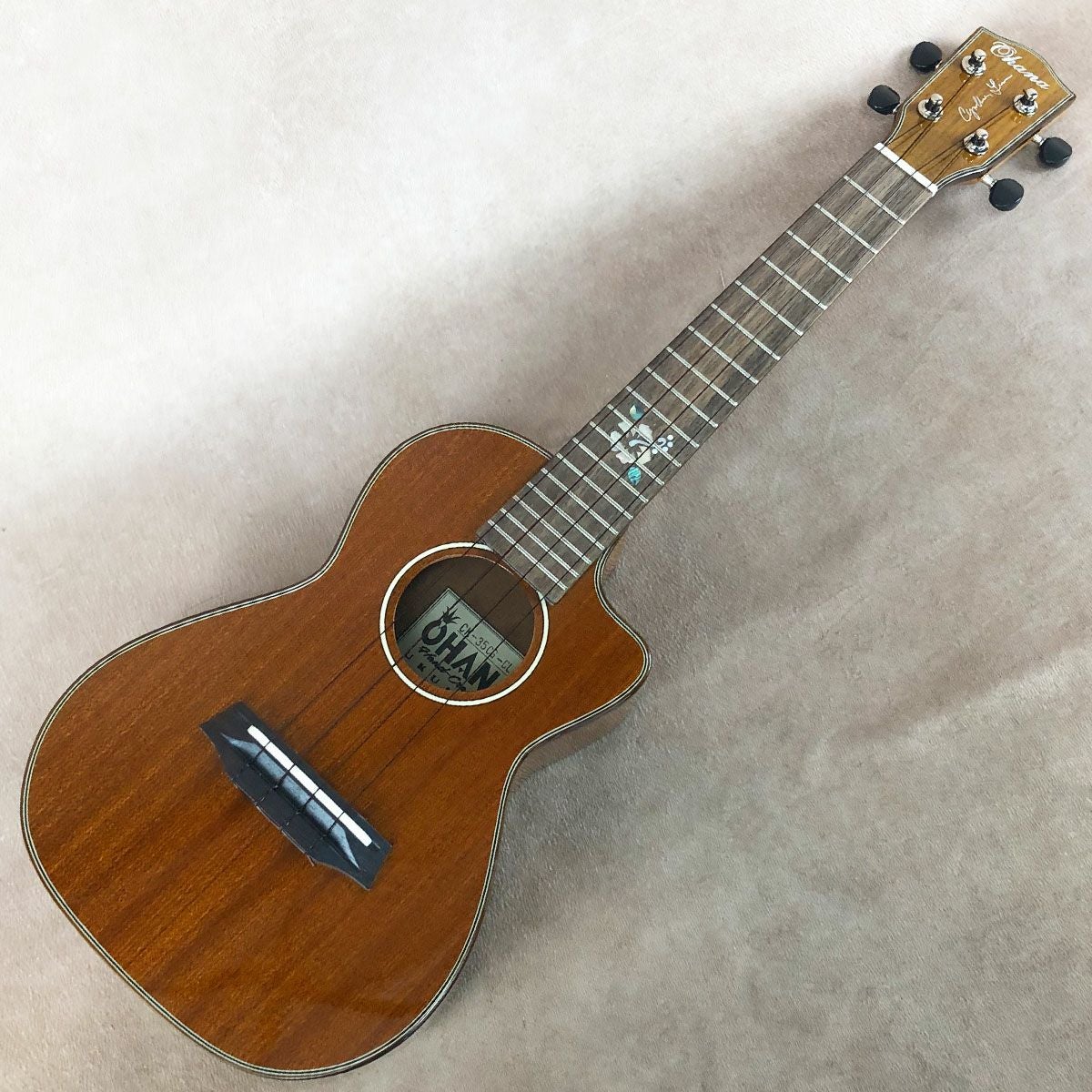 Outlet] Ohana Ukuleles ( オハナウクレレ ) CK-50G, Solid Cedar Top