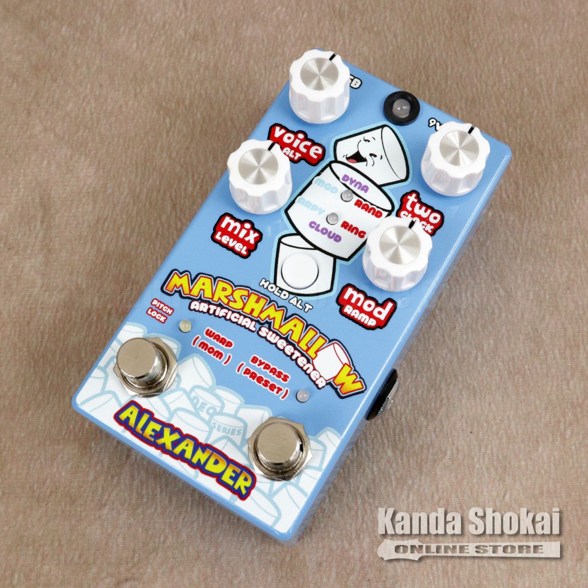 Alexander Pedals ( アレクサンダーペダルズ )Marshmallow | ギターの