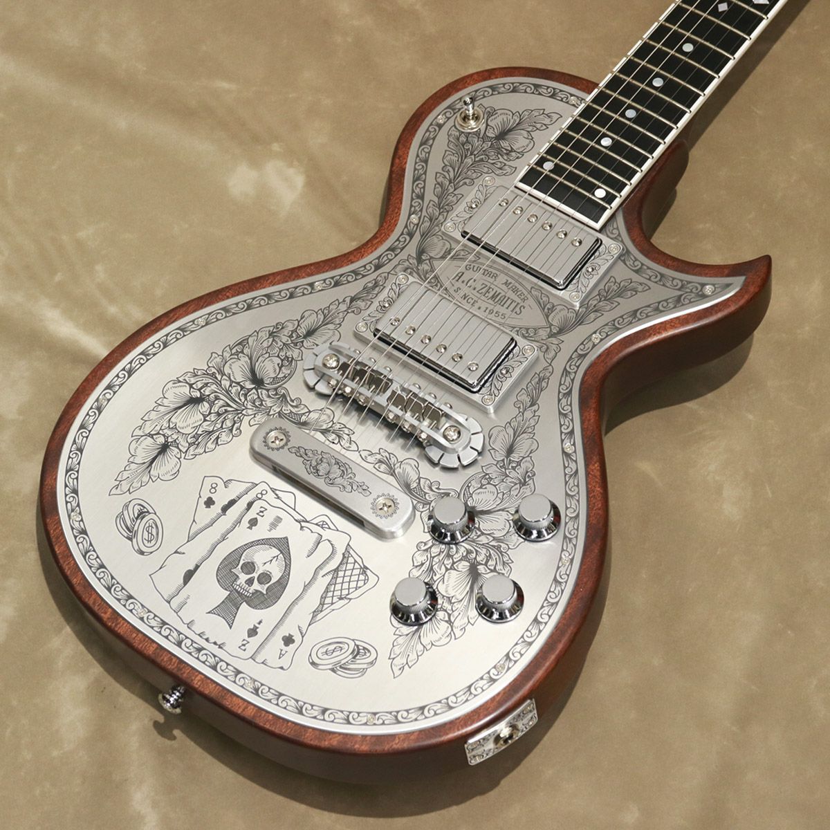Zemaitis ( ゼマイティス ) MFG-AC-24 Aces & Eights, Natural [S/N