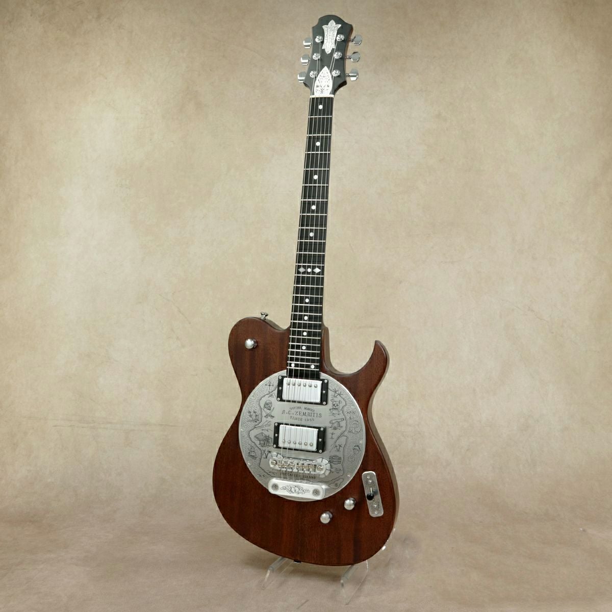 Zemaitis ( ゼマイティス ) Metal Fronts MFV22, Natural [S/N: 23026