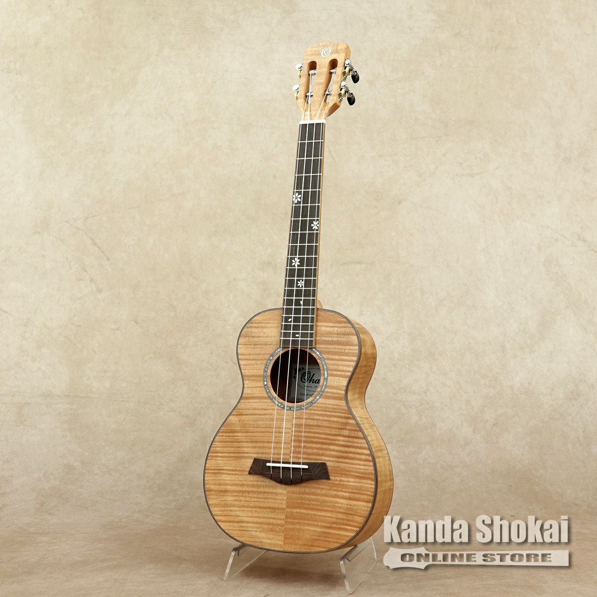 Ohana Ukuleles ( オハナウクレレ ) TK-18OM, Okoume Top Back & Sides