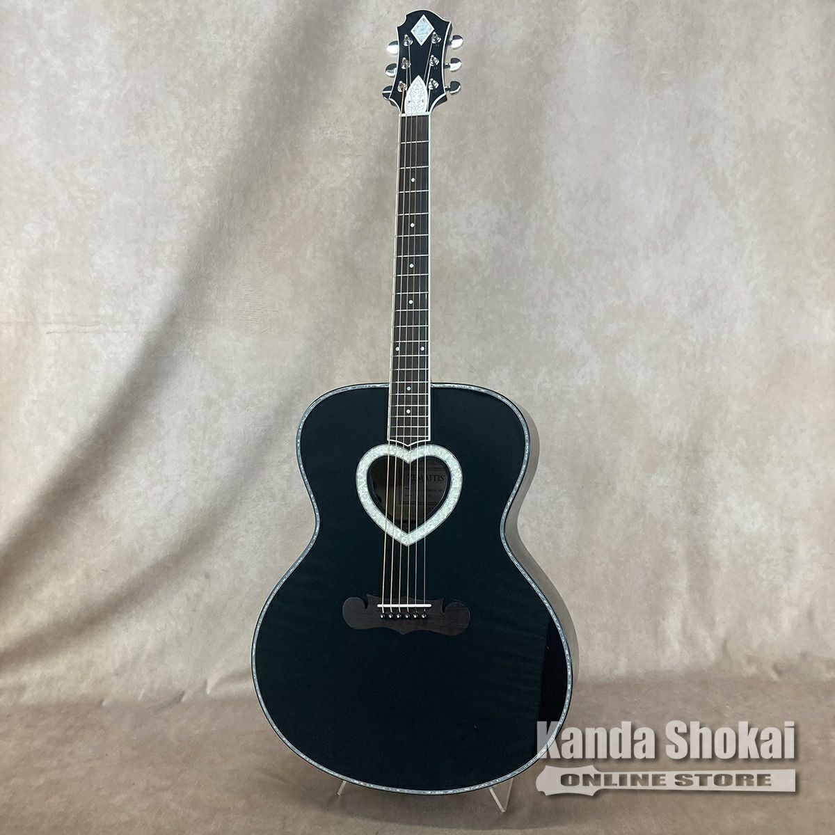 Zemaitis ( ゼマイティス ) Metal Fronts MFV22, Black [S/N: 23048