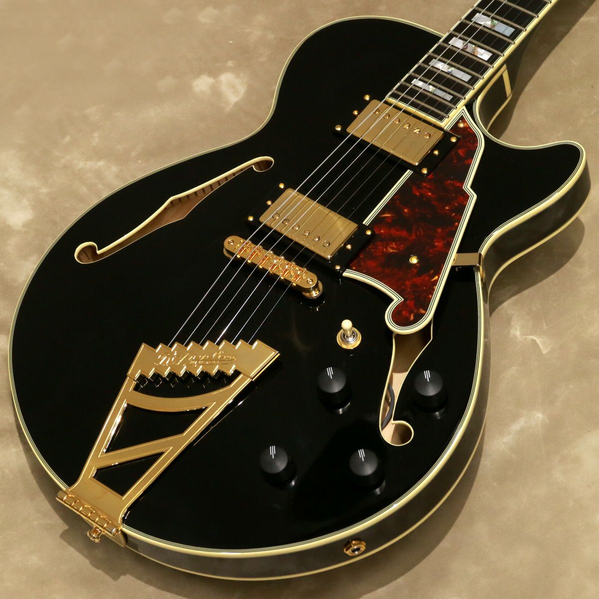 D'Angelico ( ディアンジェリコ ) Premier SS, Black | ギターの通販