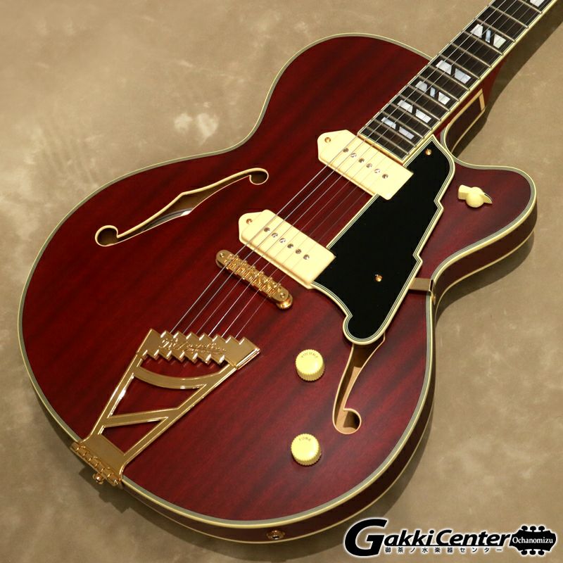 D'Angelico ( ディアンジェリコ ) Deluxe 59, Satin Trans Wine[S/N