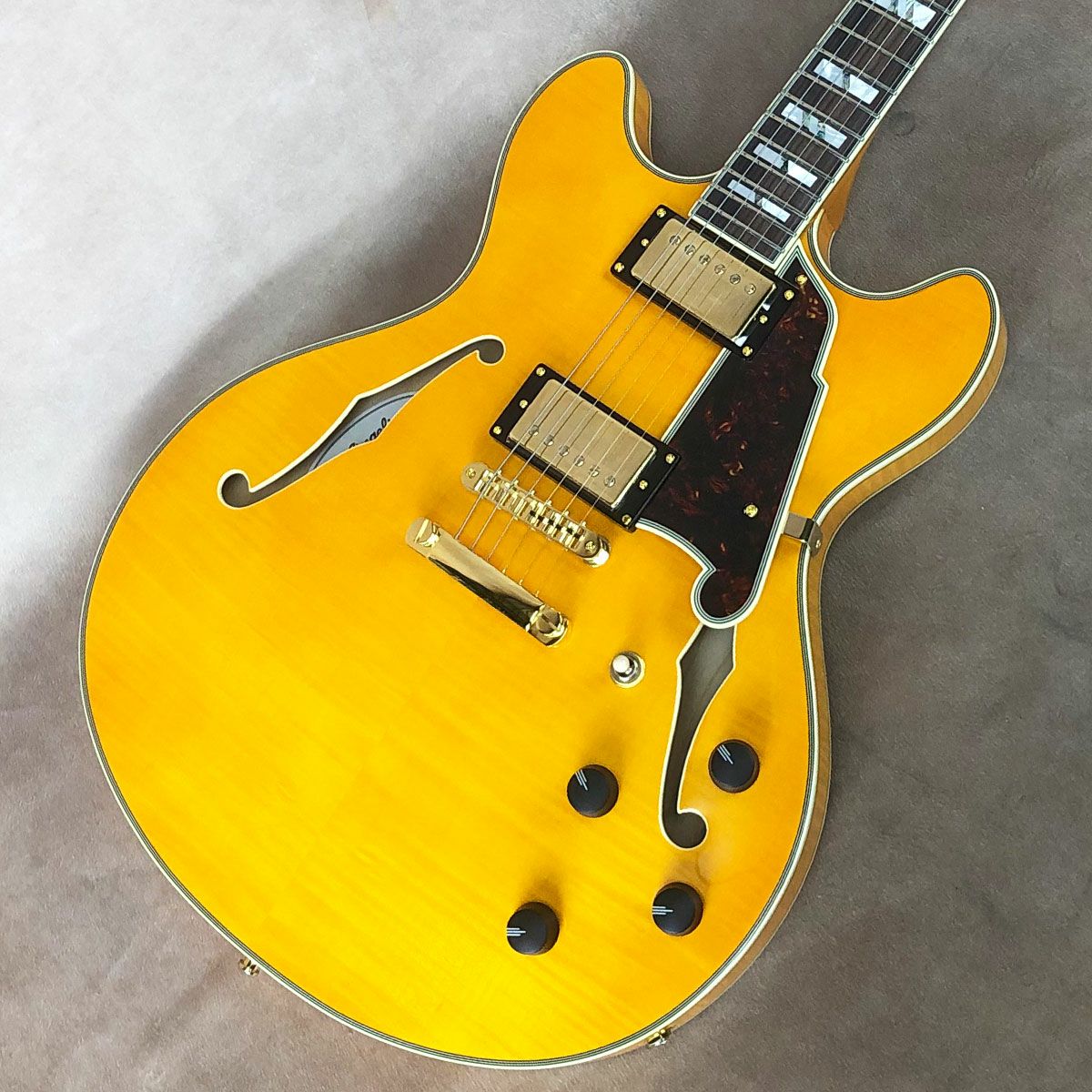 Outlet] D'Angelico ( ディアンジェリコ ) Excel DC, Vintage Natural