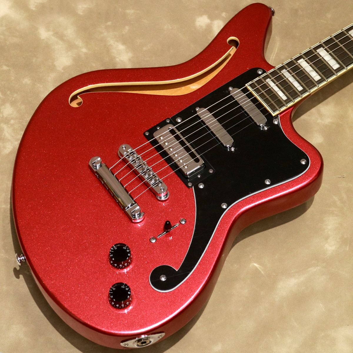D'Angelico ( ディアンジェリコ ) Premier Bedford SH, Oxblood
