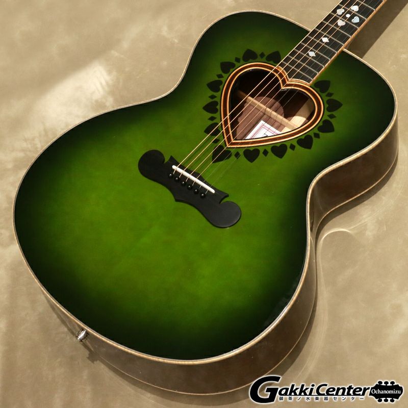 限定カラー】 Zemaitis ( ゼマイティス ) AAJ-3000HW-E, Green Burst