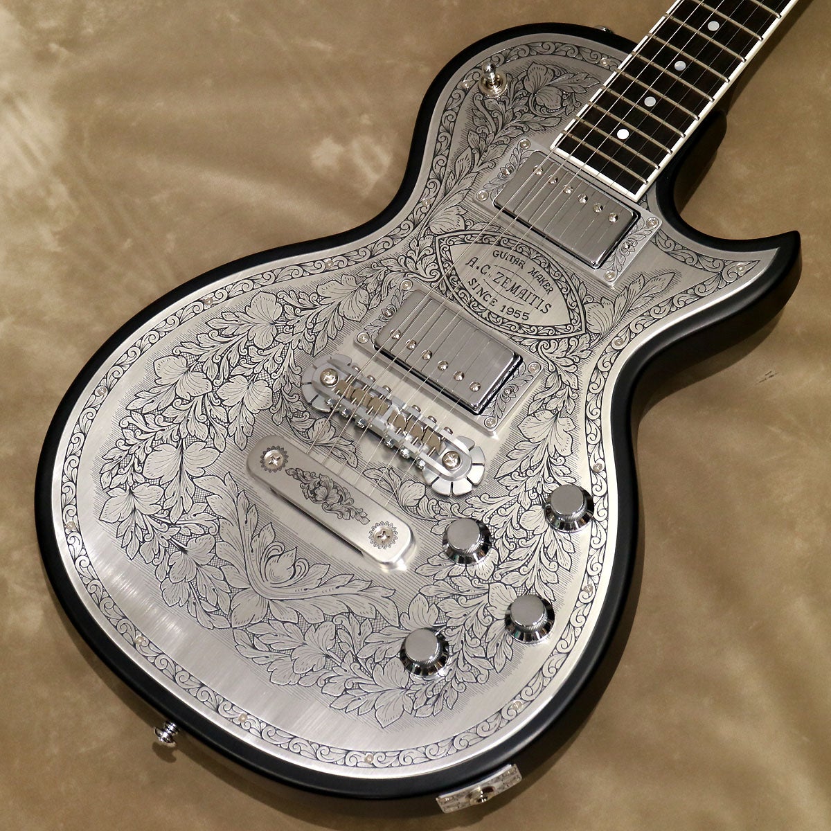 Zemaitis ( ゼマイティス ) MFG-AC-24 Diamond & Z, Black [S/N: JG