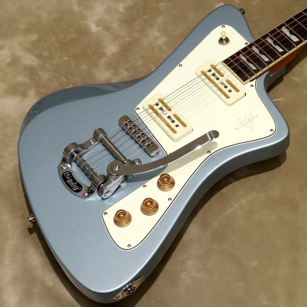 Baum Guitars ( バウム・ギター ) Conquer 59 with Tremolo, Silver