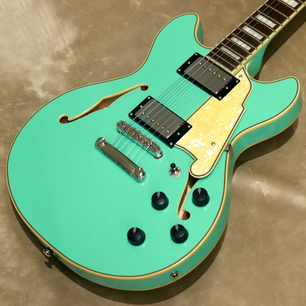 D'Angelico ( ディアンジェリコ ) Premier Mini DC, Surf Green[S/N