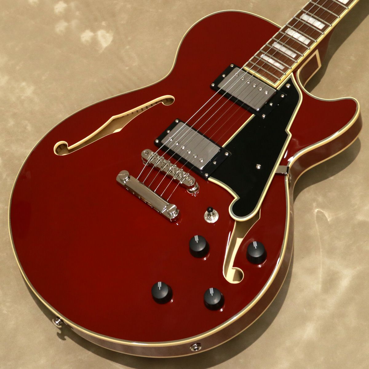 D'Angelico ( ディアンジェリコ ) Premier SS, Burnt Red[S/N