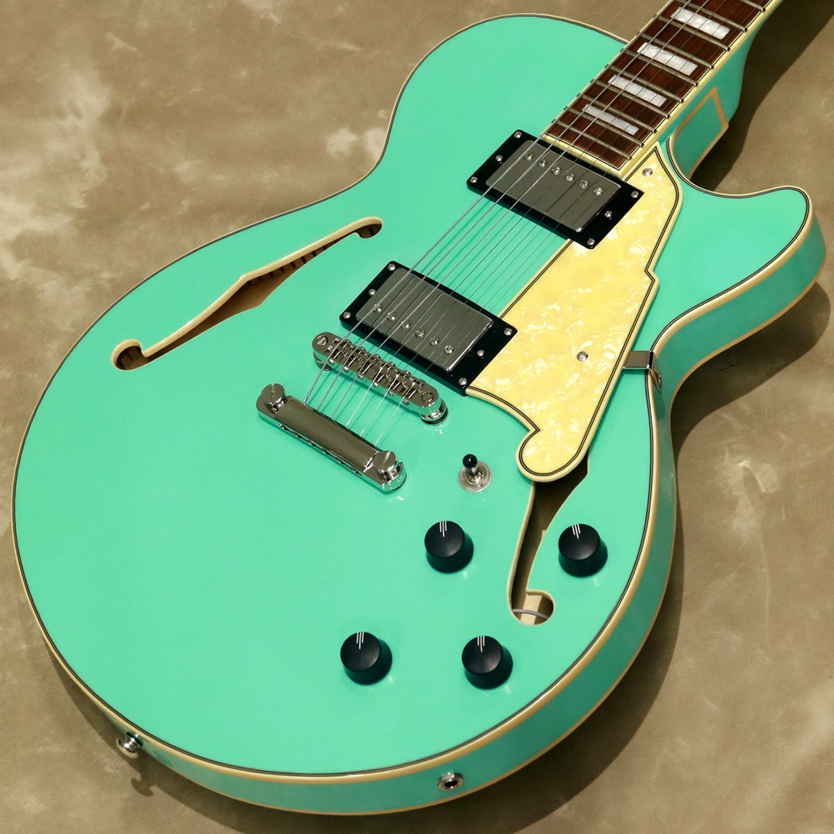 D'Angelico ( ディアンジェリコ ) Premier SS, Surf Green [S/N