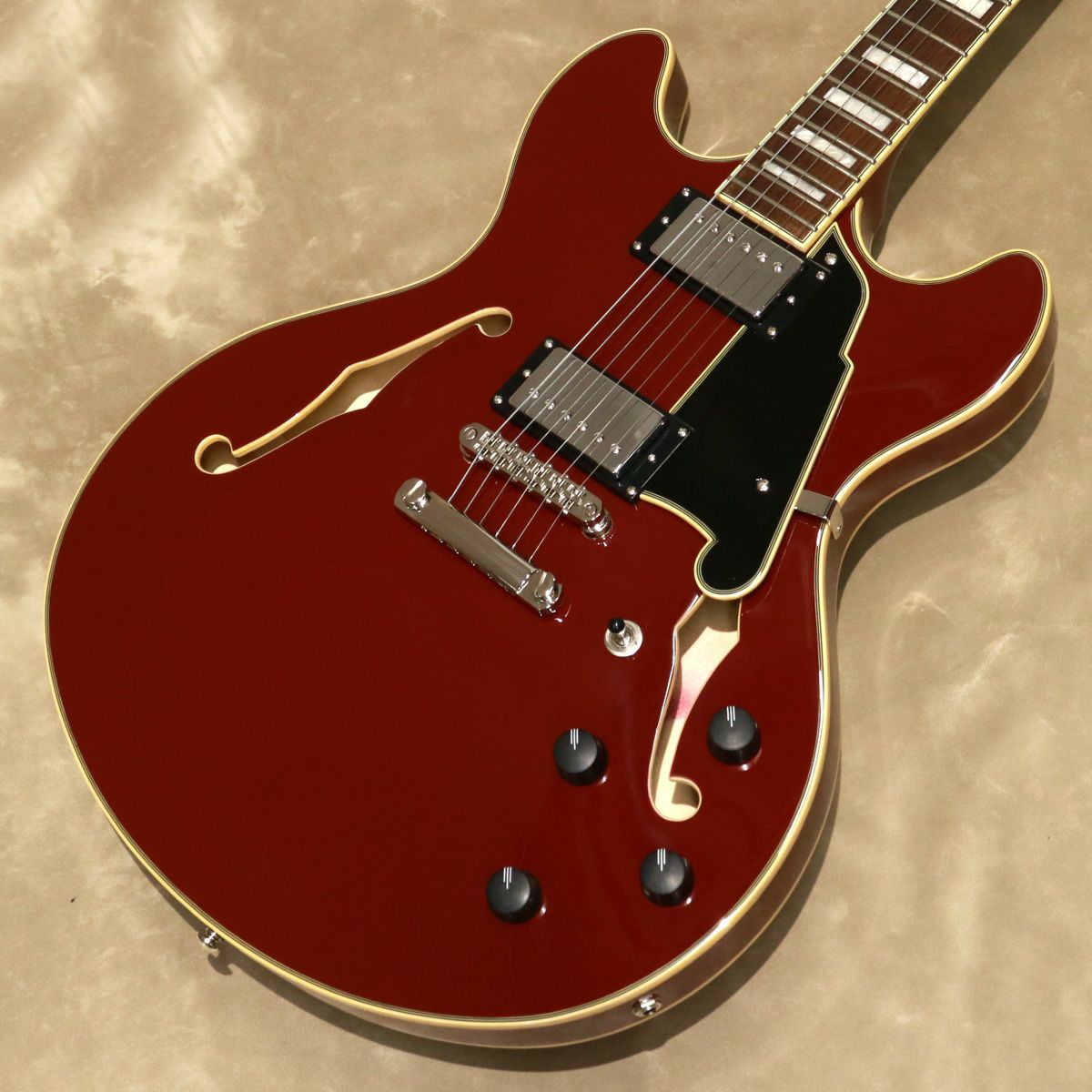 D'Angelico ( ディアンジェリコ ) Premier SS, Burnt Red[S/N
