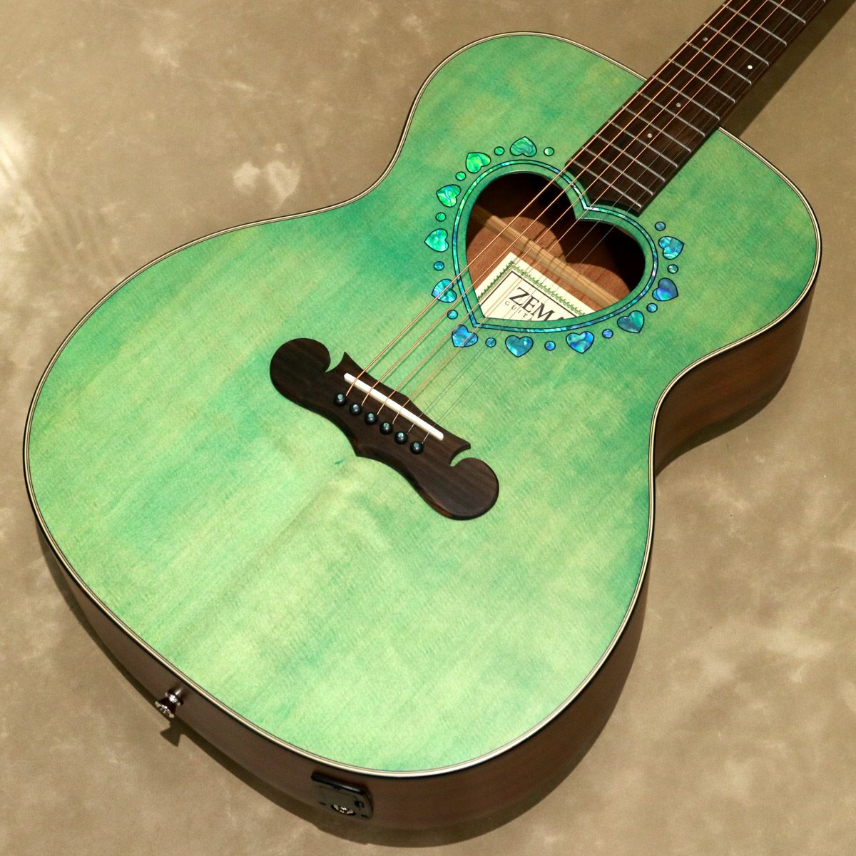 Zemaitis ( ゼマイティス ) CAG-100HS-FGR-E, Forest Green | ギターの