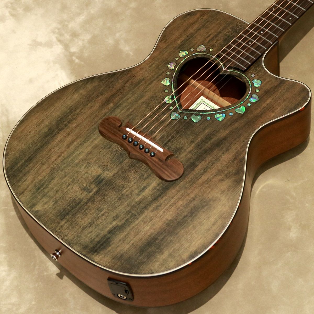 Zemaitis エレアコ CAF-90-RPLMP 【美品】 Zemaitis ( ゼマイティス ) CAF-90HCW, Denim Black Mother of Pearl