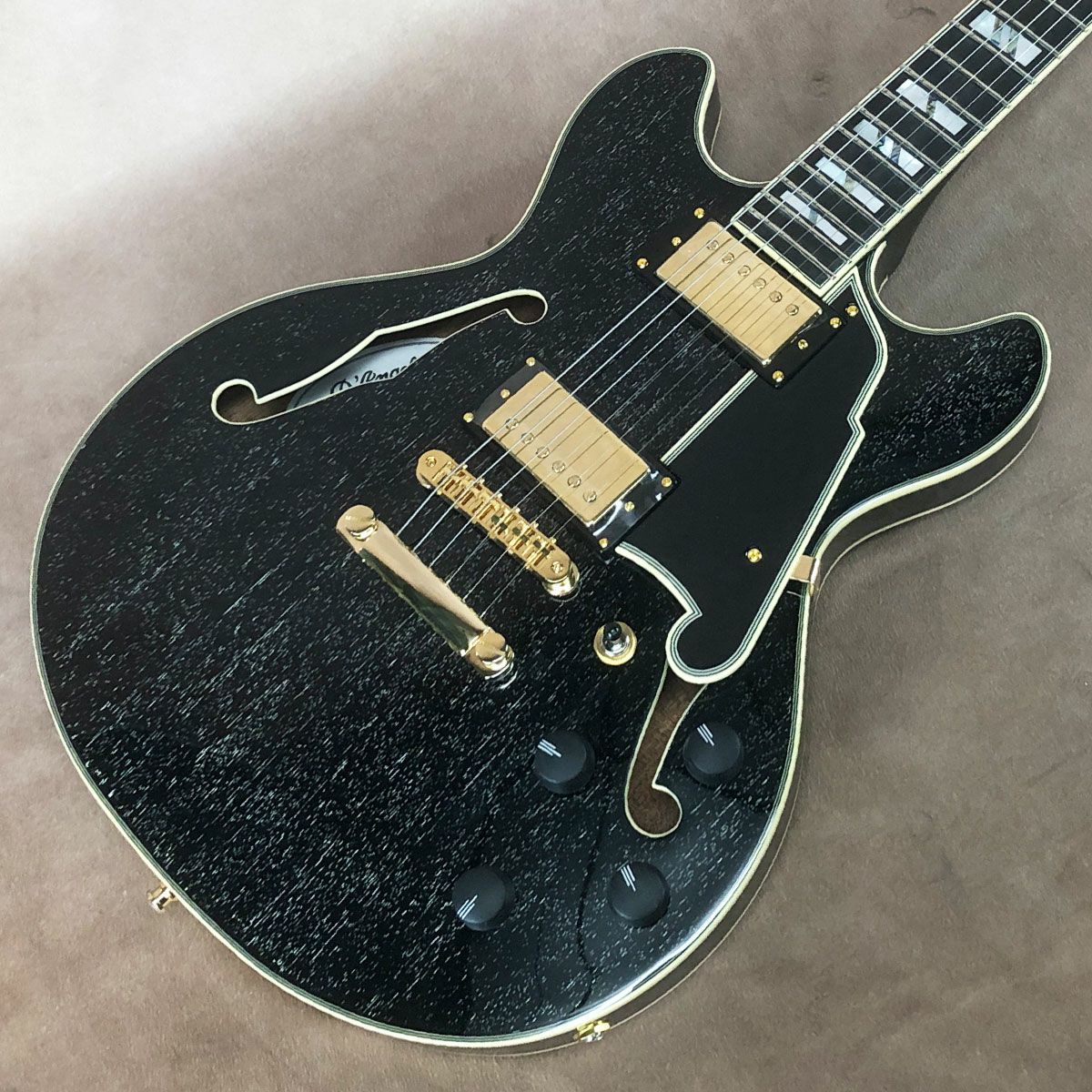 D'Angelico ( ディアンジェリコ ) Excel Mini DC, Black Dog[S/N