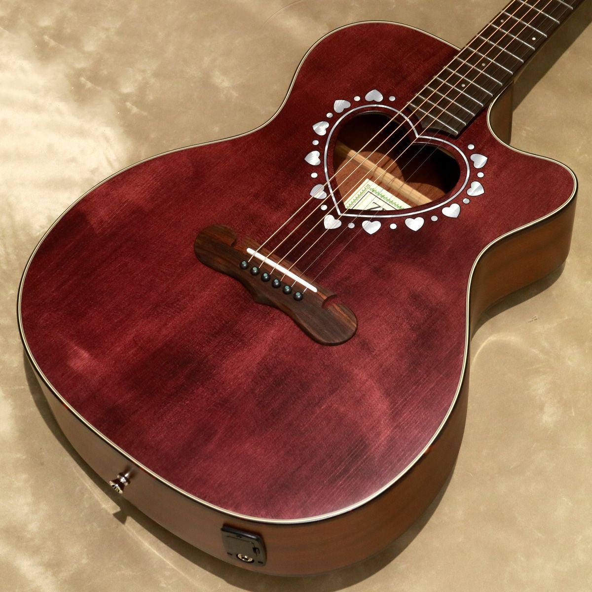 Zemaitis ( ゼマイティス ) CAF-90HCW, Purple Mother of Pearl