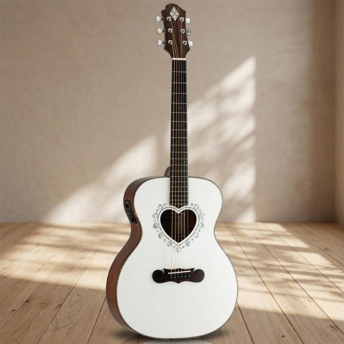 Zemaitis ( ゼマイティス ) CAF-90H, Gloss White Mother of Pearl