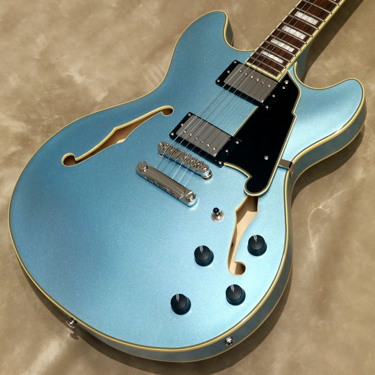 D'Angelico ( ディアンジェリコ ) Premier DC, Steel Blue | ギターの