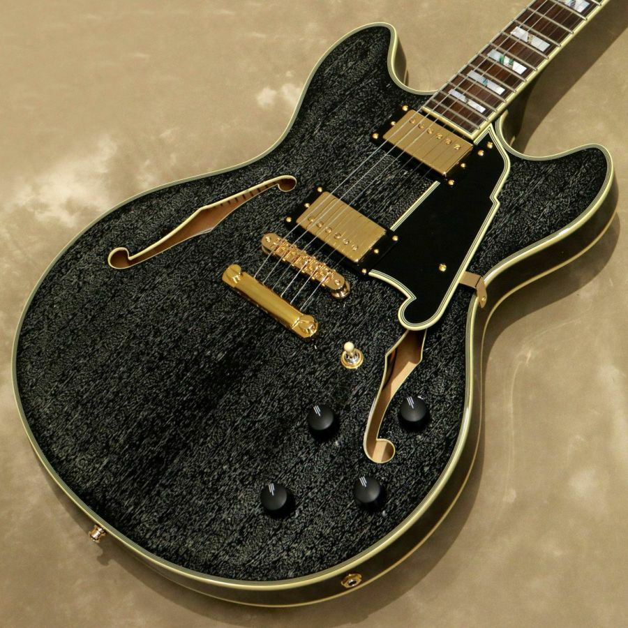 D'Angelico ( ディアンジェリコ ) Excel Mini DC, Black Dog[S/N