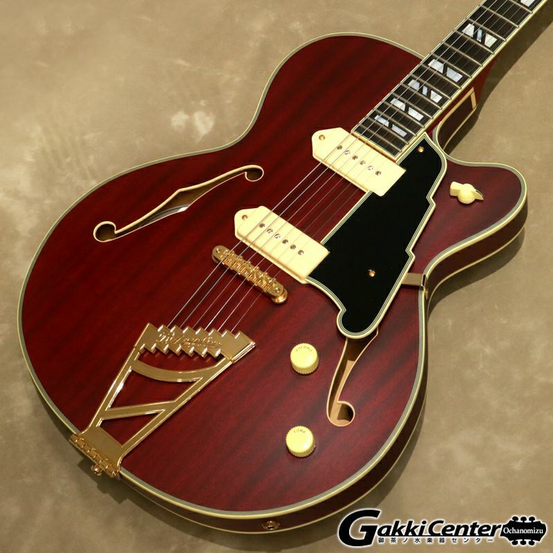 D'Angelico ( ディアンジェリコ ) Deluxe 59, Satin Trans Wine