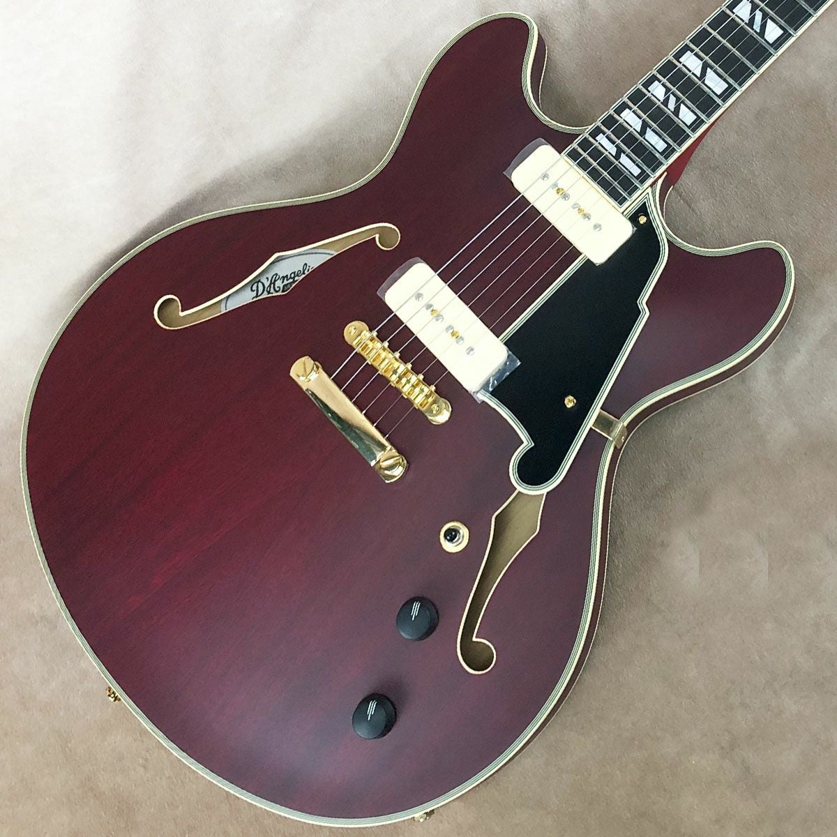 D'Angelico ( ディアンジェリコ ) Excel DC, Black Dog | ギターの通販
