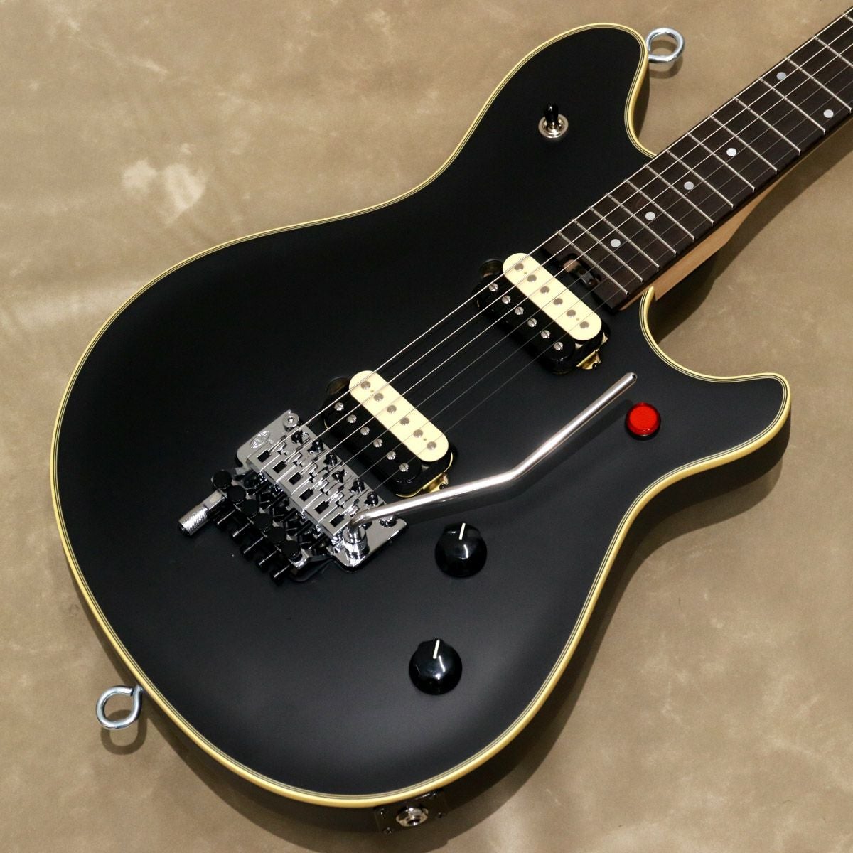 EVHMIJ Series EVH Signature Wolfgang, Ebony Fingerboard, Stealth