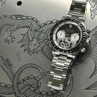 Zemaitis ( ゼマイティス ) Watch ZWCHRONO25DH, (ドラゴン＆ハート 