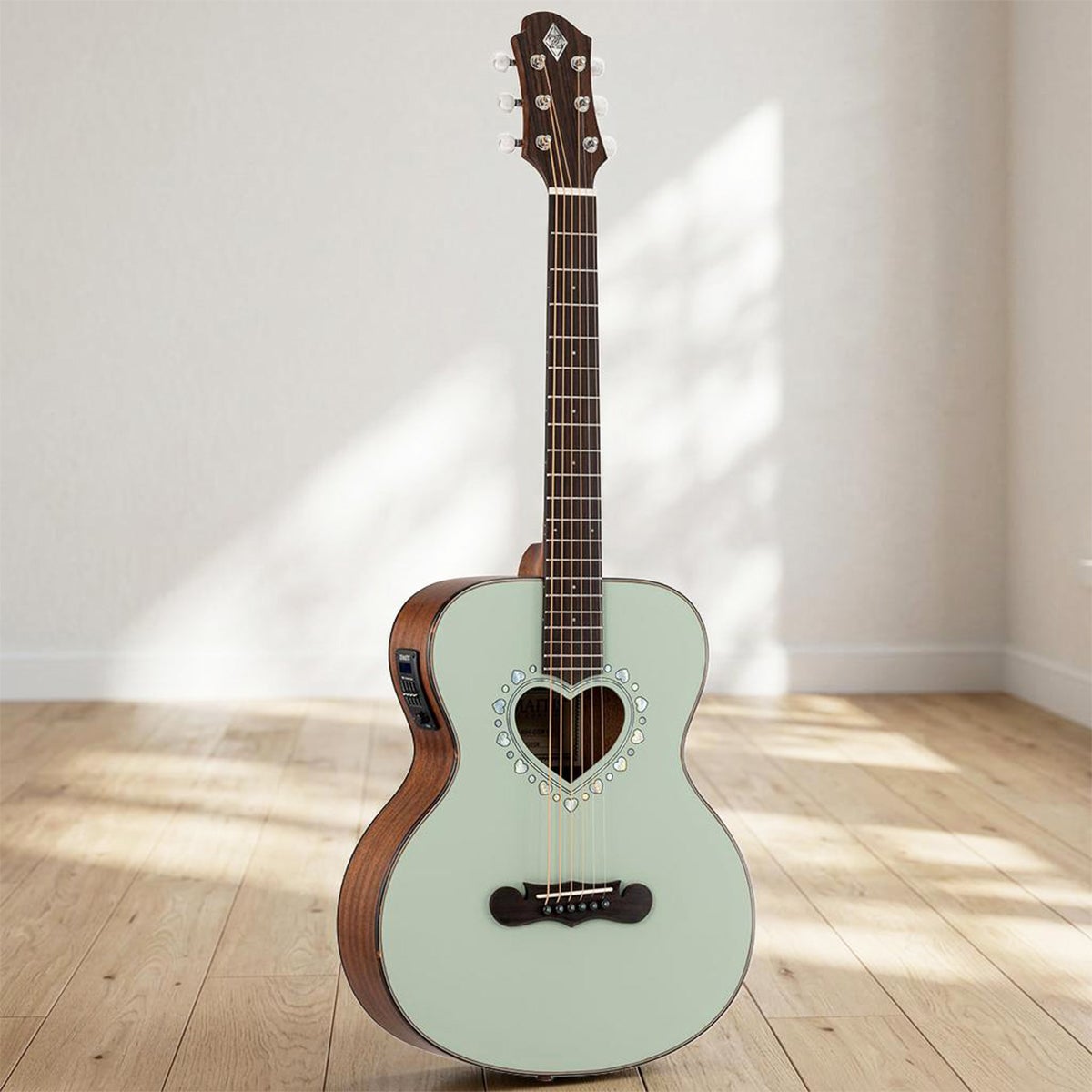 Zemaitis ( ゼマイティス )CAM-90H, Gloss Green Mother of Pearl