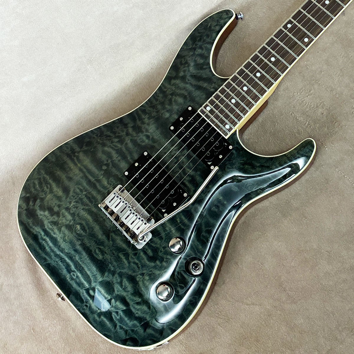 Luxxtone Guitars （ ラックストーンギターズ ）T-LUXX, Matte Olive